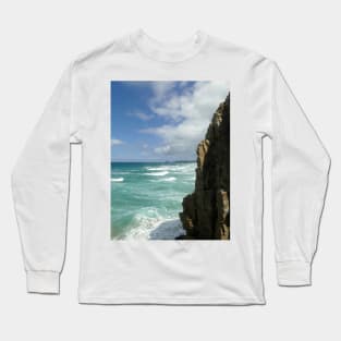 Perran Bay, Cornwall Long Sleeve T-Shirt